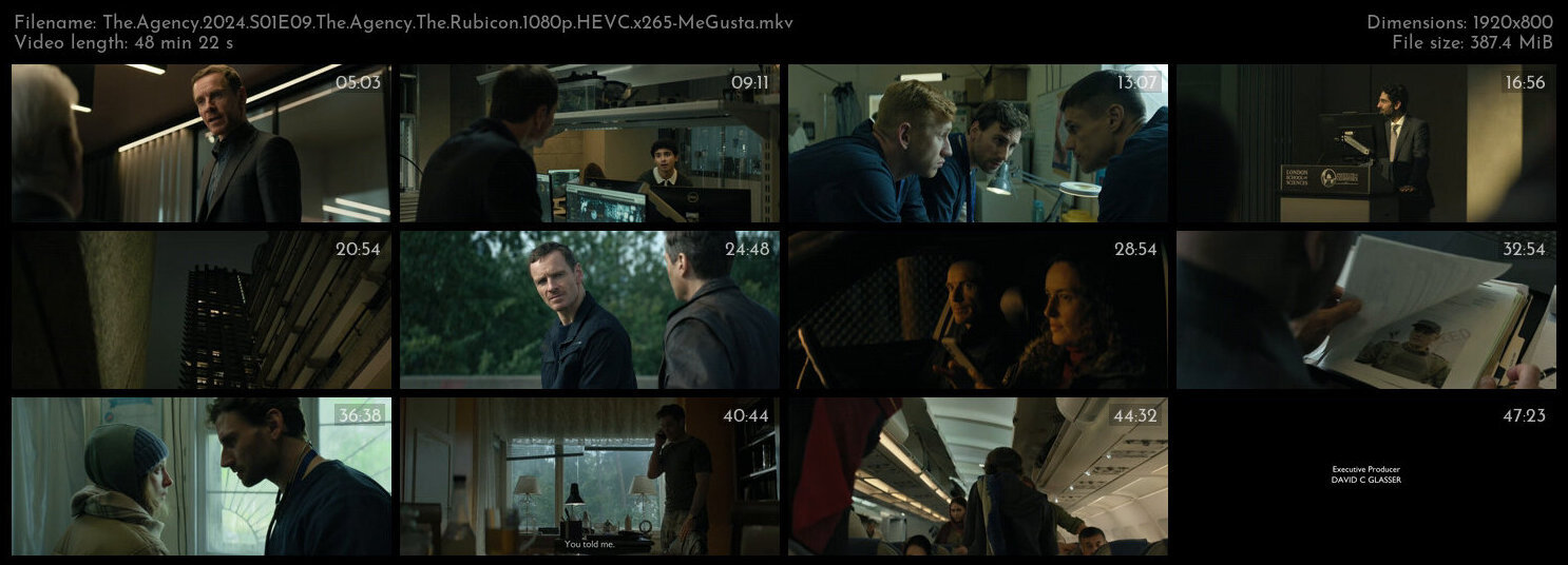 The Agency 2024 S01E09 The Agency The Rubicon 1080p HEVC x265 MeGusta TGx