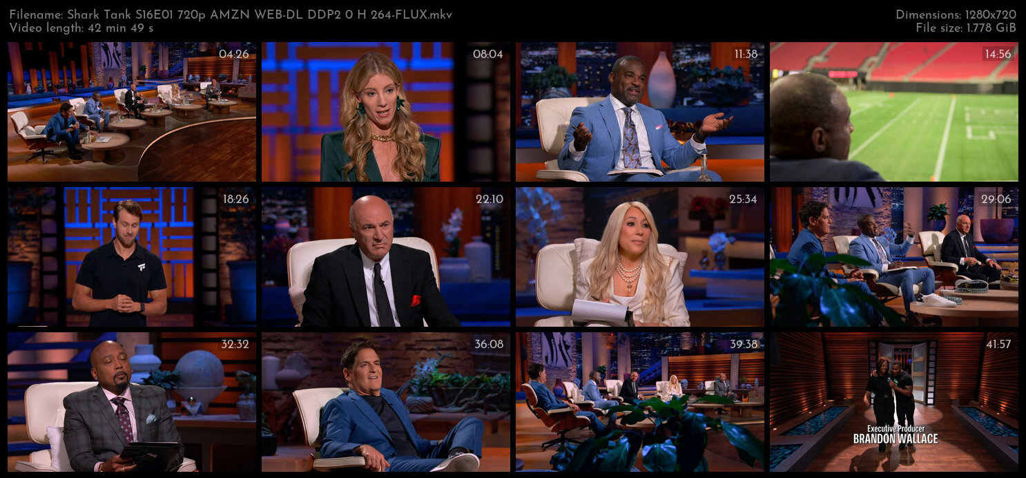 Shark Tank S16E01 720p AMZN WEB DL DDP2 0 H 264 FLUX TGx