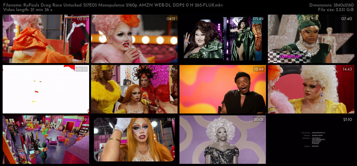 RuPauls Drag Race Untucked S17E03 Monopulence 2160p AMZN WEB DL DDP2 0 H 265 FLUX TGx