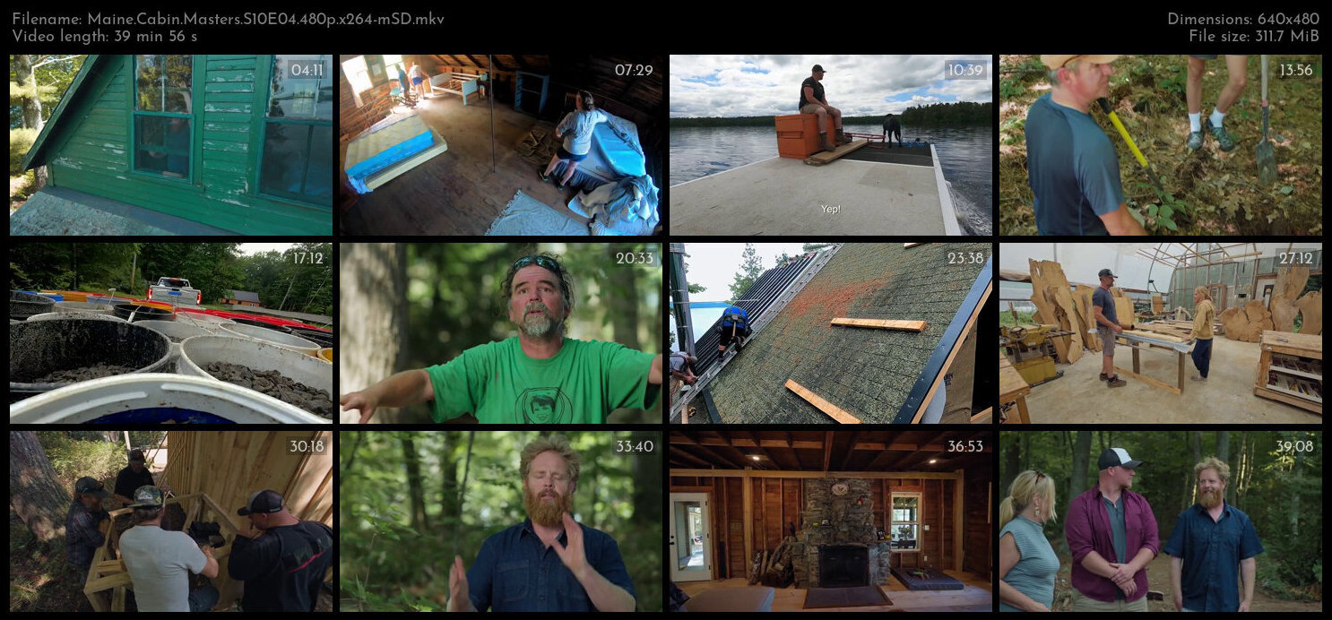 Maine Cabin Masters S10E04 480p x264 mSD TGx