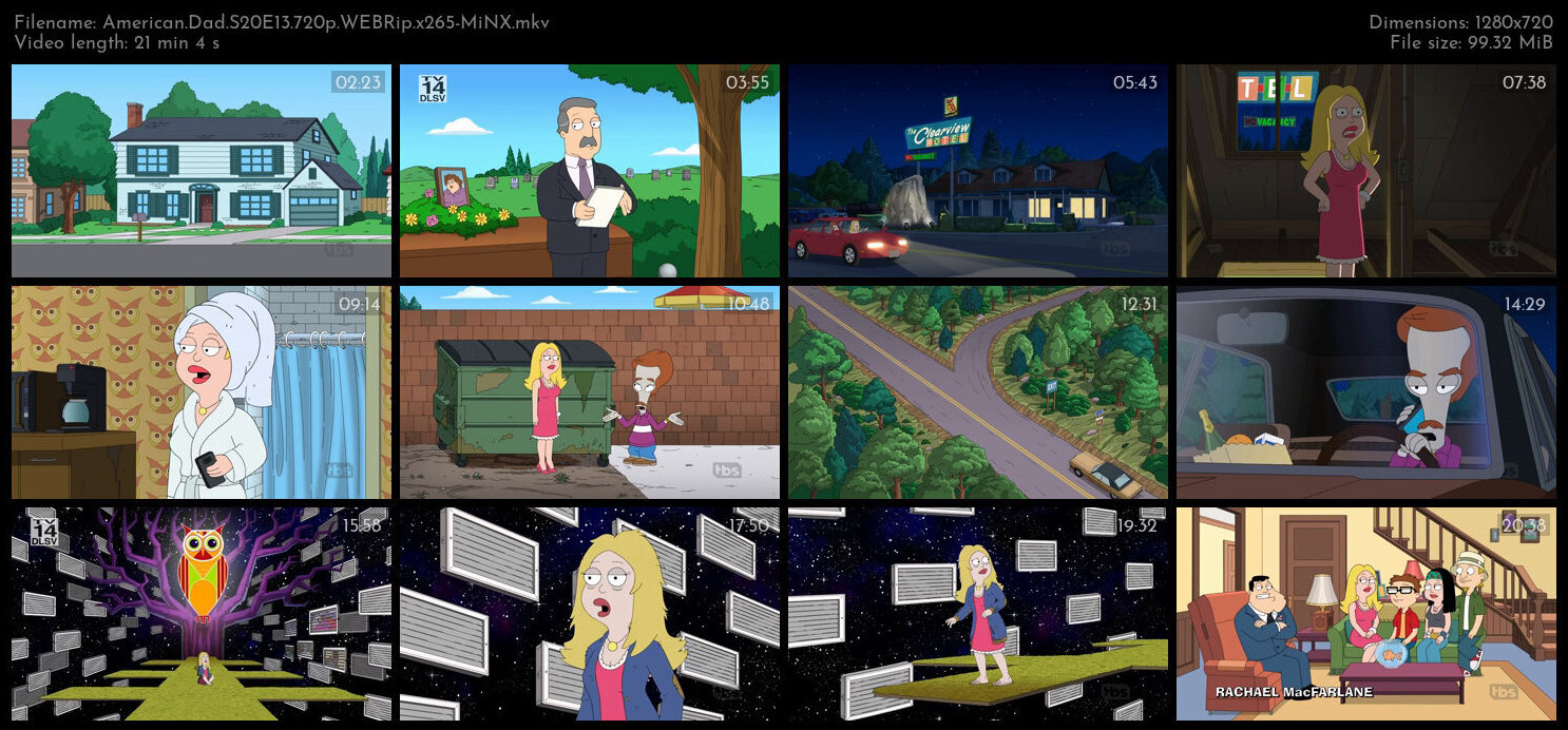 American Dad S20E13 720p WEBRip x265 MiNX TGx