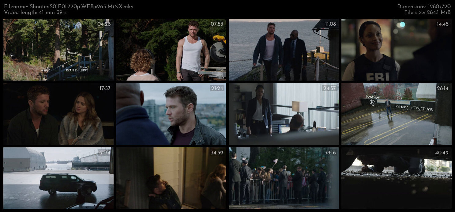 Shooter S01E01 720p WEB x265 MiNX TGx