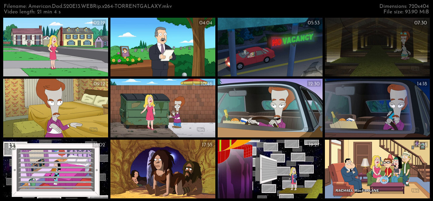 American Dad S20E13 WEBRip x264 TORRENTGALAXY