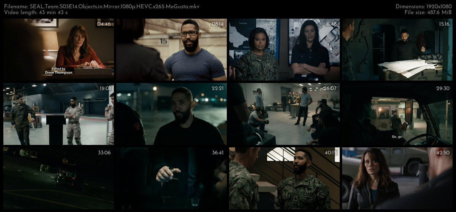 SEAL Team S03E14 Objects in Mirror 1080p HEVC x265 MeGusta TGx