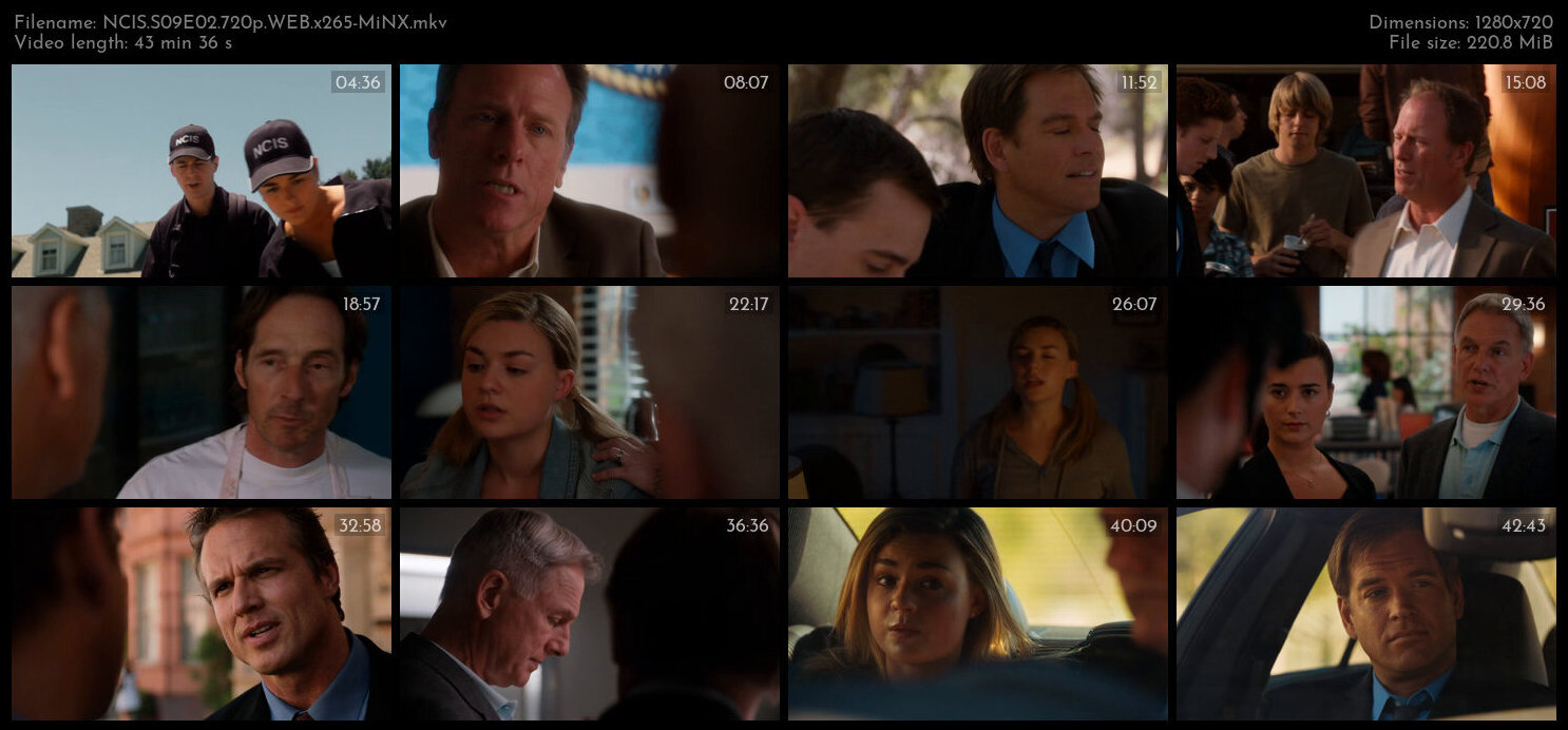 NCIS S09E02 720p WEB x265 MiNX TGx