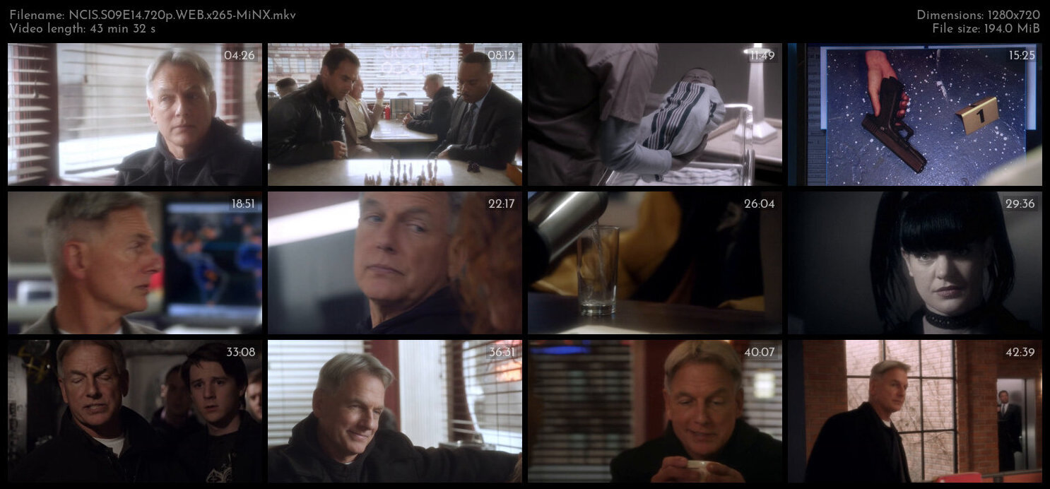 NCIS S09E14 720p WEB x265 MiNX TGx