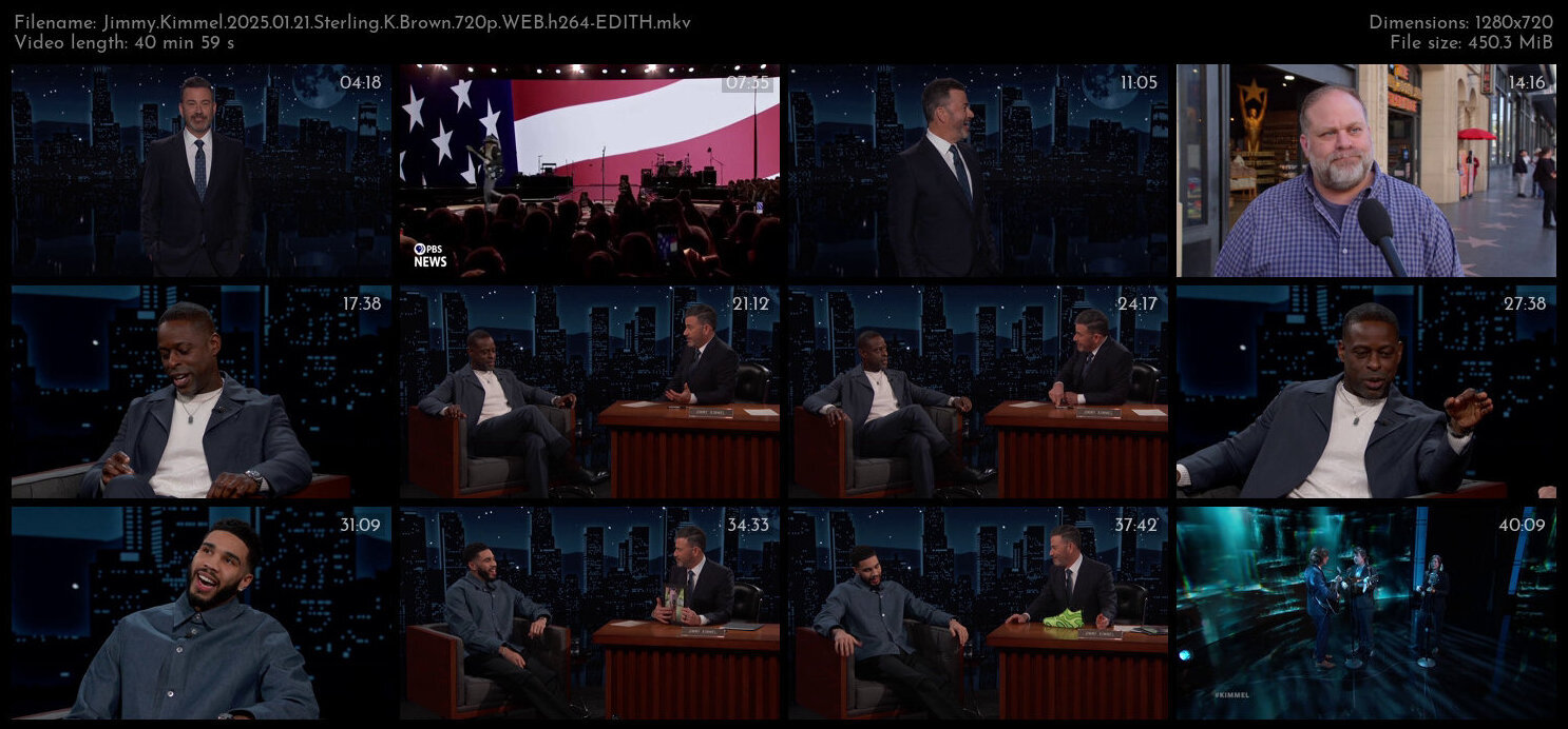 Jimmy Kimmel 2025 01 21 Sterling K Brown 720p WEB h264 EDITH TGx