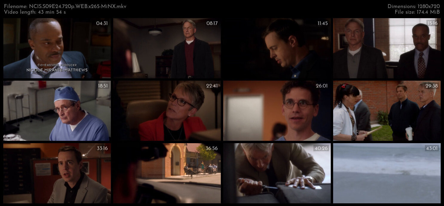 NCIS S09E24 720p WEB x265 MiNX TGx