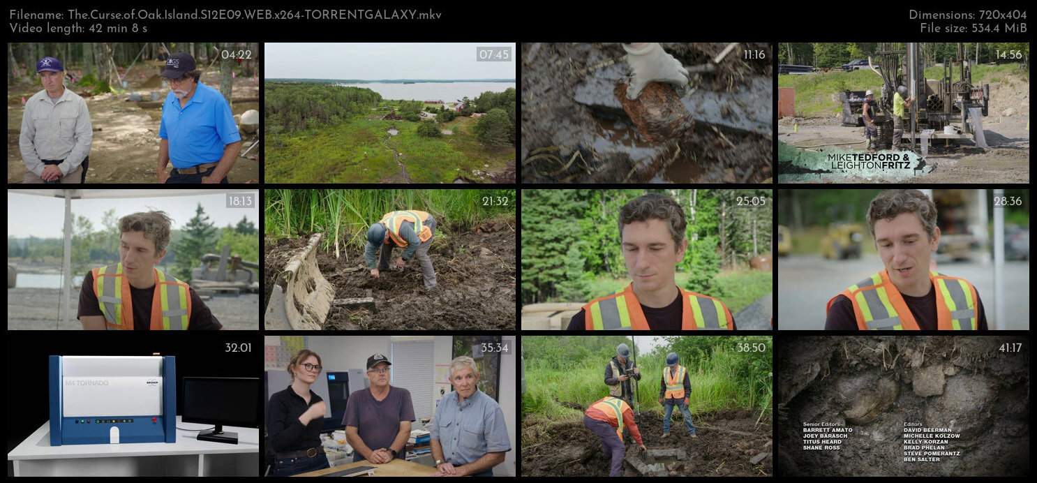 The Curse of Oak Island S12E09 WEB x264 TORRENTGALAXY