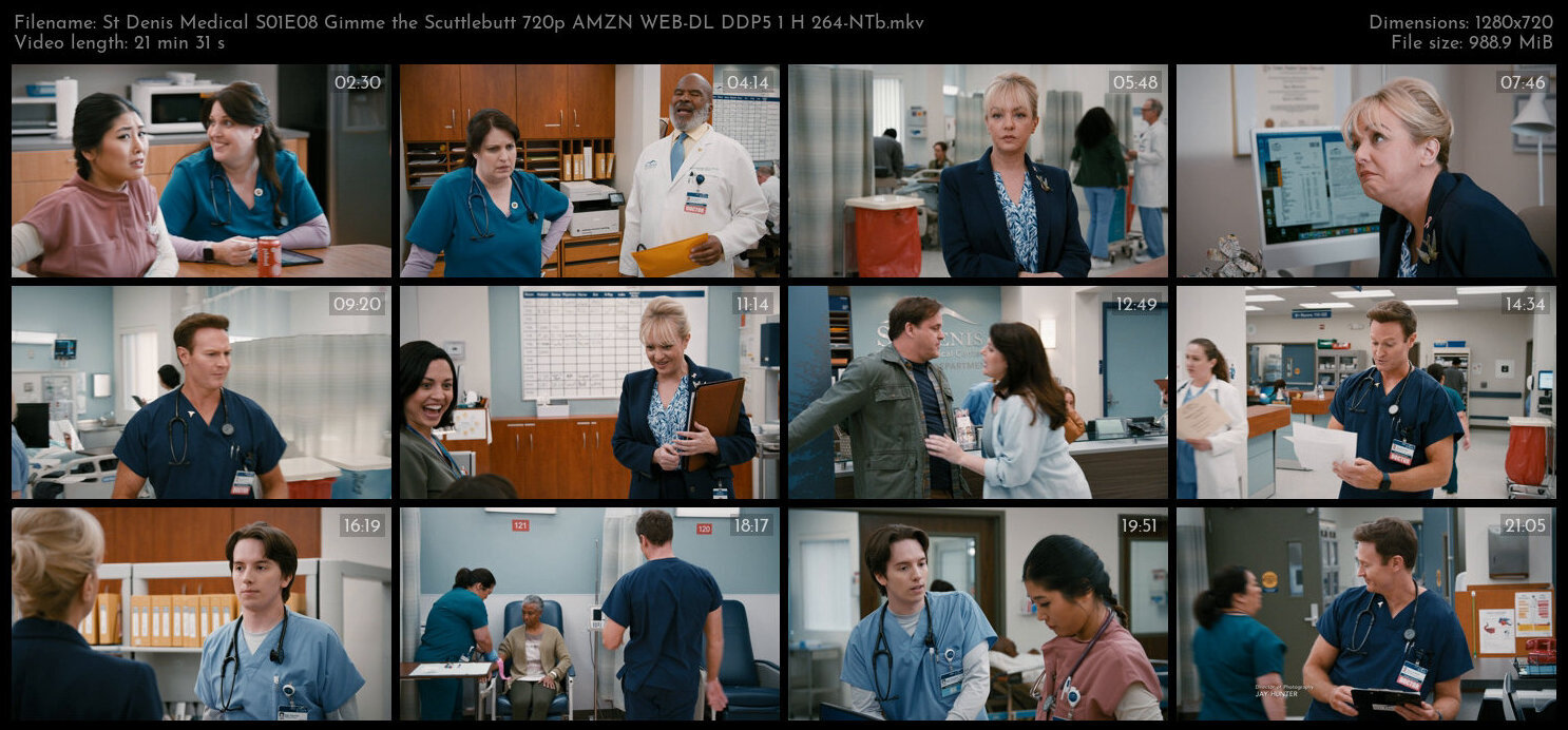 St Denis Medical S01E08 Gimme the Scuttlebutt 720p AMZN WEB DL DDP5 1 H 264 NTb TGx