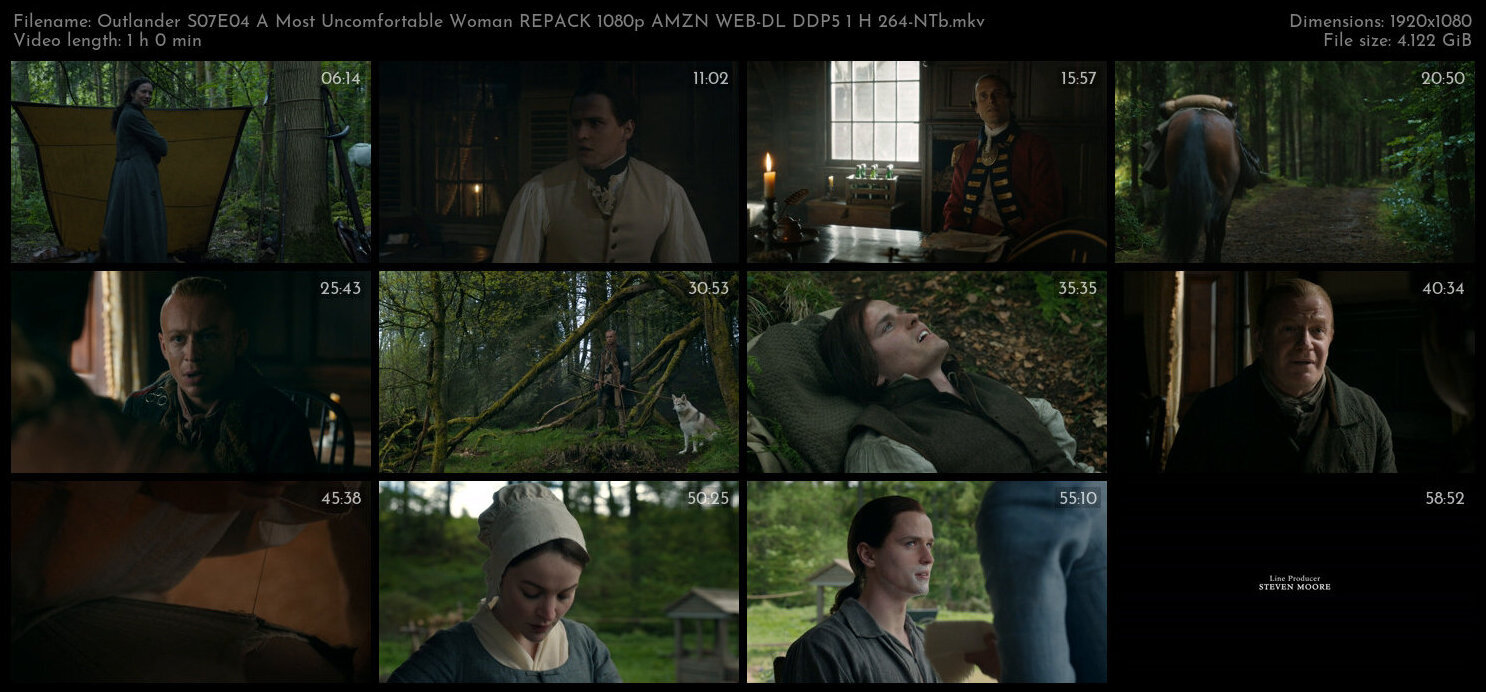 Outlander S07E04 A Most Uncomfortable Woman REPACK 1080p AMZN WEB DL DDP5 1 H 264 NTb TGx