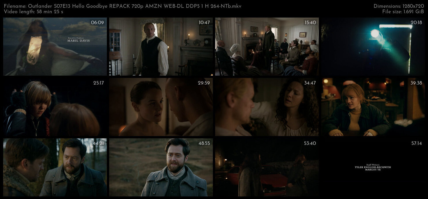 Outlander S07E13 Hello Goodbye REPACK 720p AMZN WEB DL DDP5 1 H 264 NTb TGx