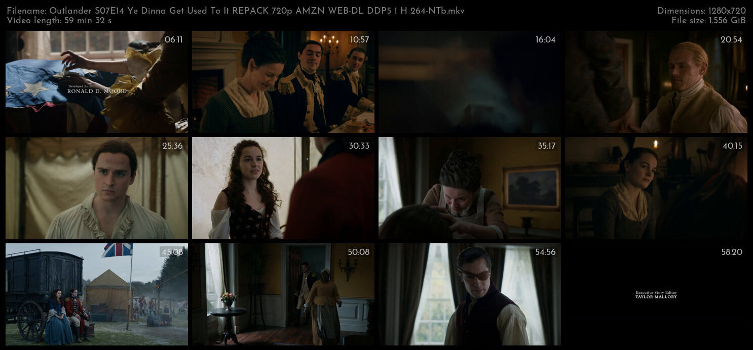 Outlander S07E14 Ye Dinna Get Used To It REPACK 720p AMZN WEB DL DDP5 1 H 264 NTb TGx