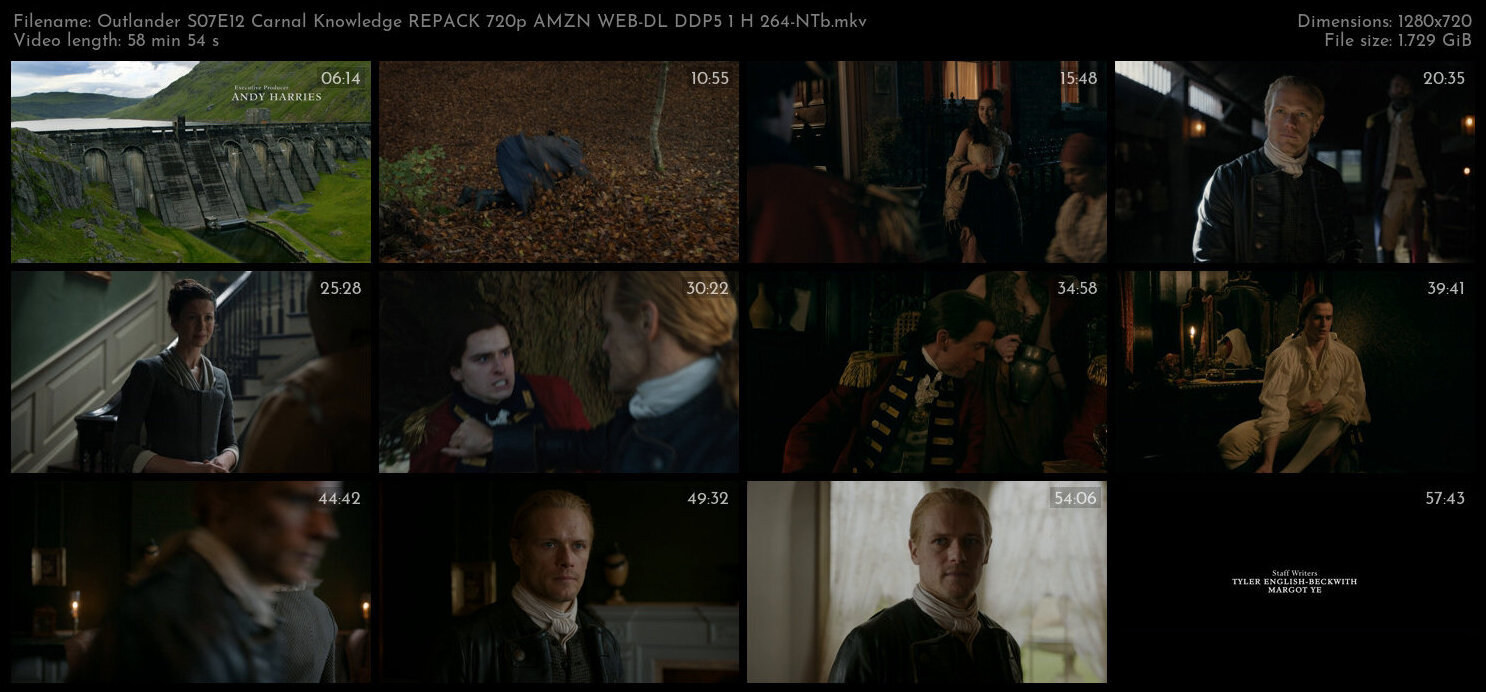 Outlander S07E12 Carnal Knowledge REPACK 720p AMZN WEB DL DDP5 1 H 264 NTb TGx