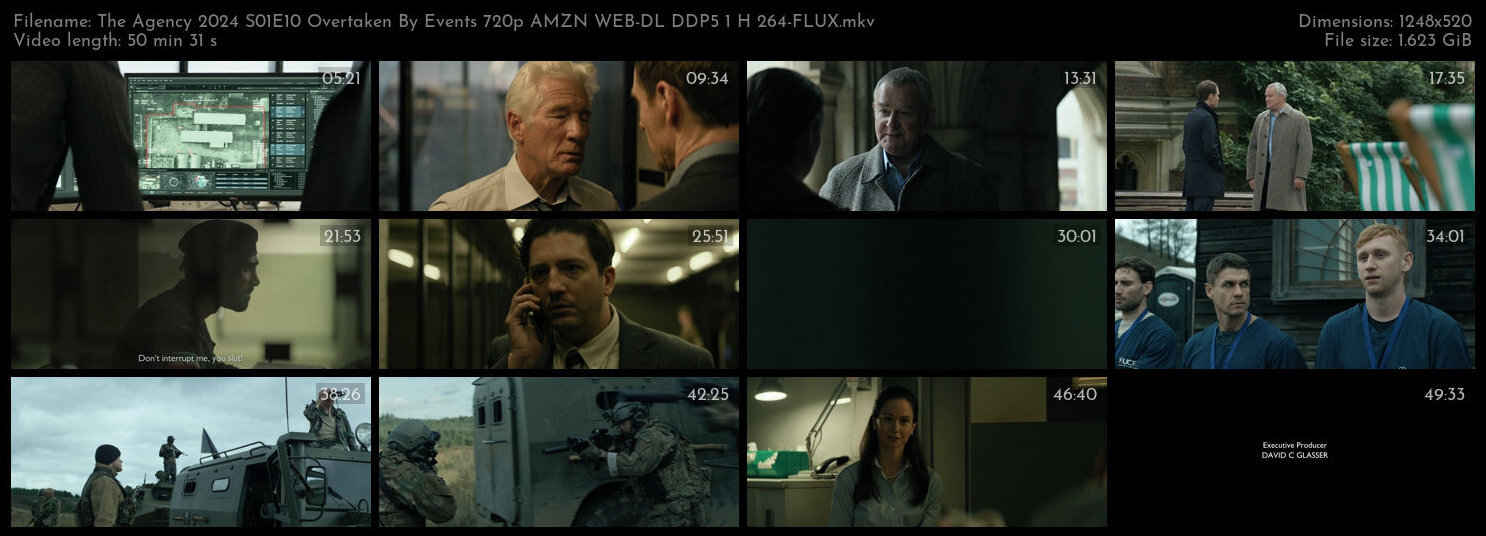 The Agency 2024 S01E10 Overtaken By Events 720p AMZN WEB DL DDP5 1 H 264 FLUX TGx