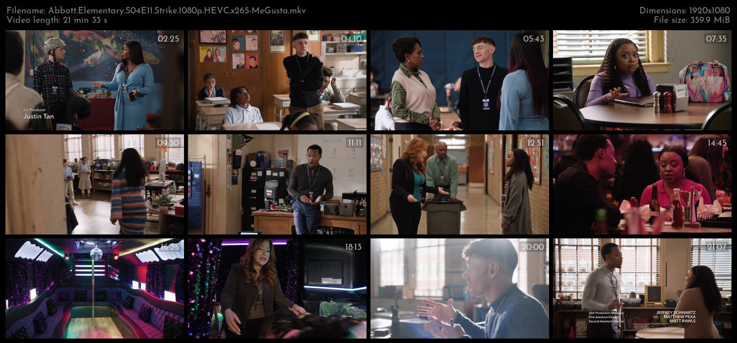 Abbott Elementary S04E11 Strike 1080p HEVC x265 MeGusta TGx