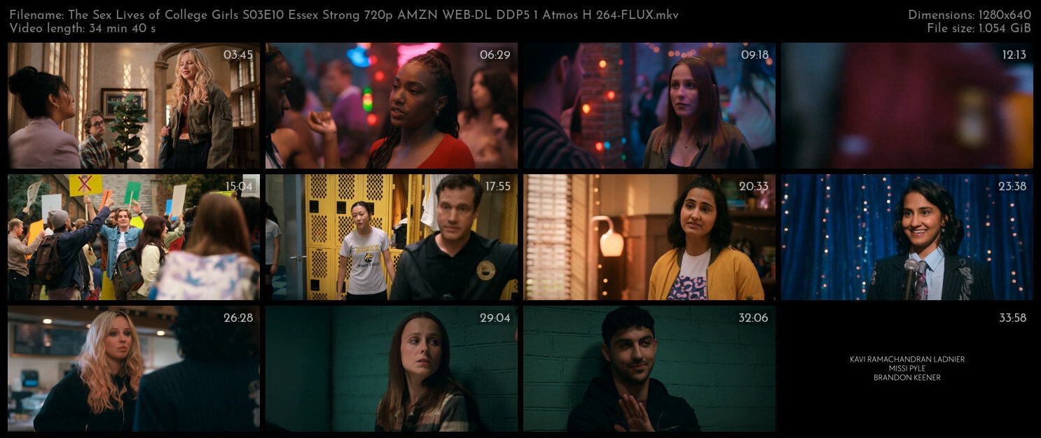 The Sex Lives of College Girls S03E10 Essex Strong 720p AMZN WEB DL DDP5 1 Atmos H 264 FLUX TGx