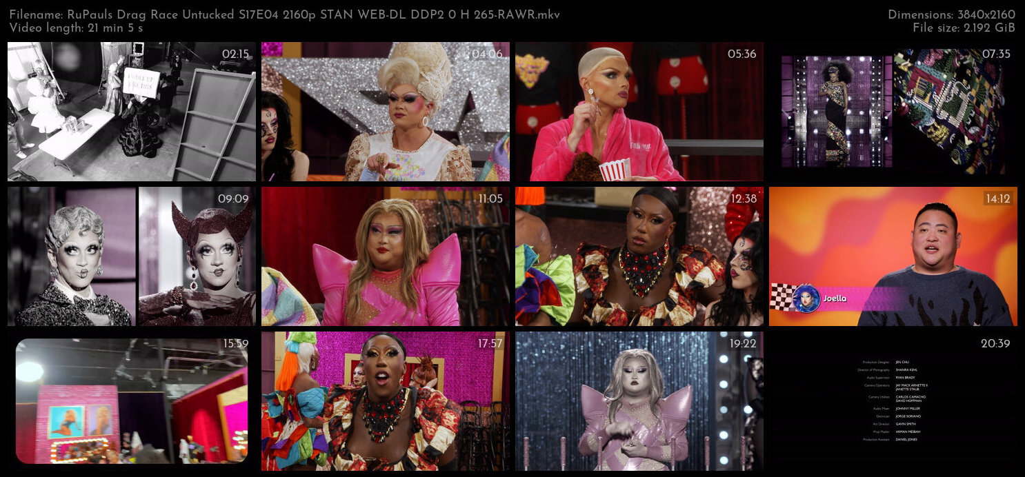 RuPauls Drag Race Untucked S17E04 2160p STAN WEB DL DDP2 0 H 265 RAWR TGx