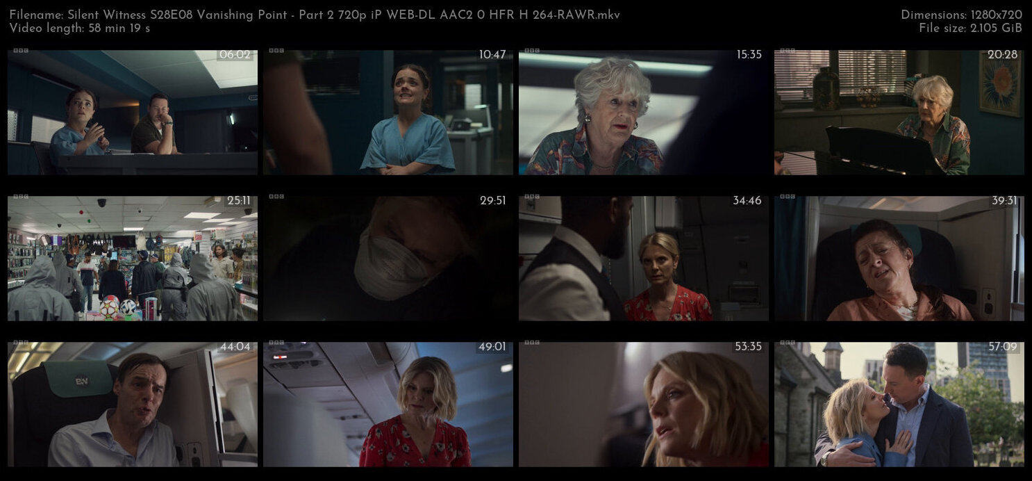 Silent Witness S28E08 Vanishing Point Part 2 720p iP WEB DL AAC2 0 HFR H 264 RAWR TGx