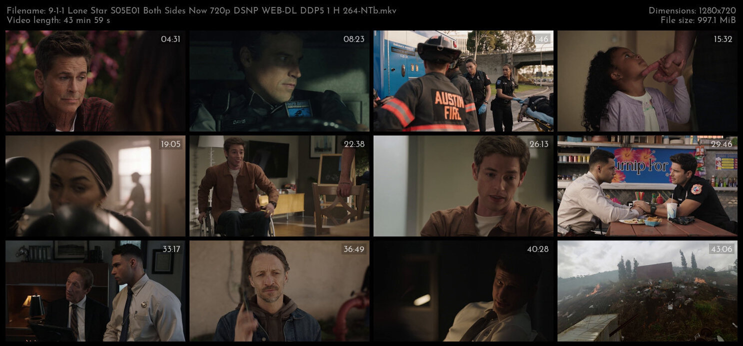 9 1 1 Lone Star S05E01 Both Sides Now 720p DSNP WEB DL DDP5 1 H 264 NTb TGx