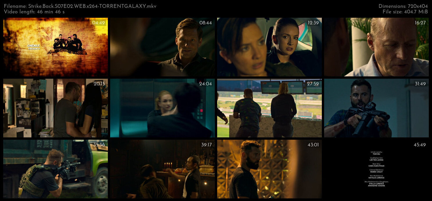 Strike Back S07E02 WEB x264 TORRENTGALAXY