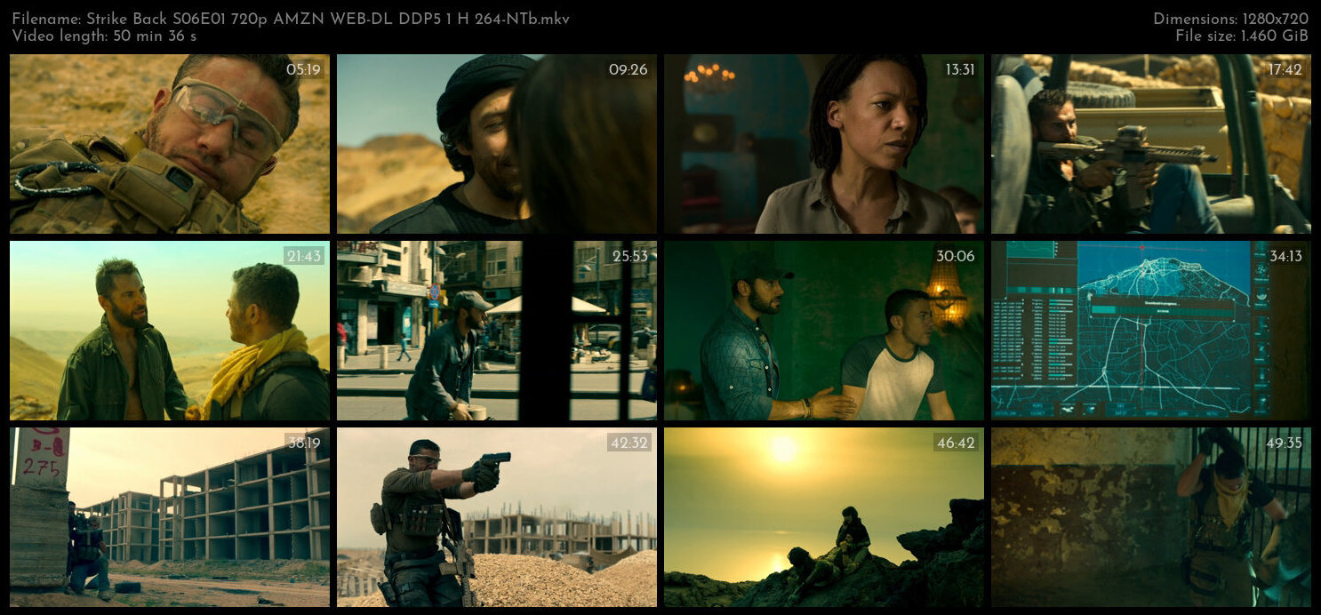 Strike Back S06E01 720p AMZN WEB DL DDP5 1 H 264 NTb TGx