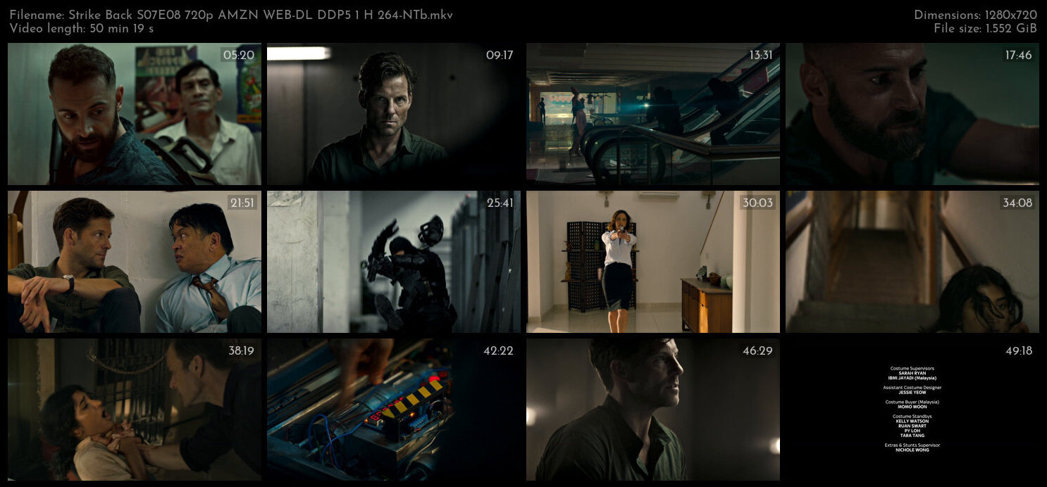 Strike Back S07E08 720p AMZN WEB DL DDP5 1 H 264 NTb TGx