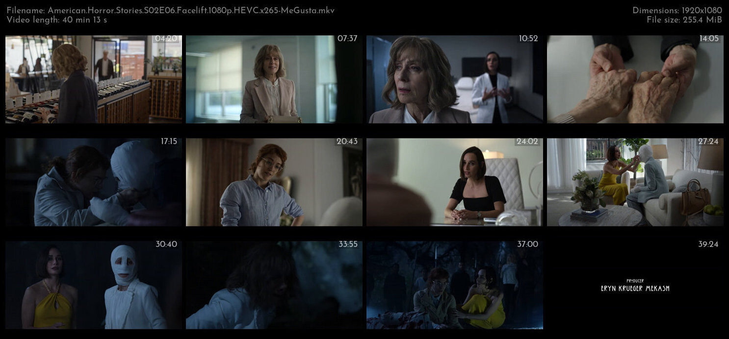 American Horror Stories S02E06 Facelift 1080p HEVC x265 MeGusta TGx