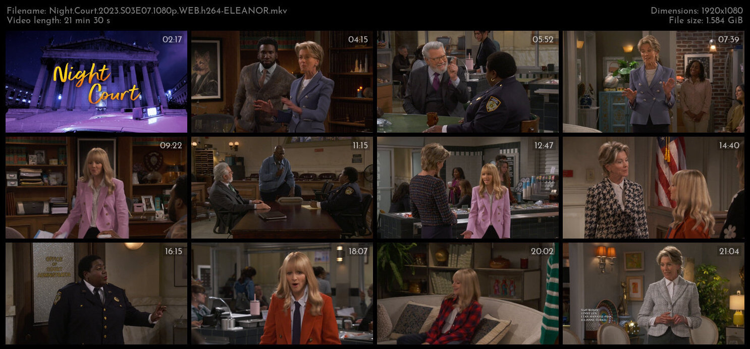 Night Court 2023 S03E07 1080p WEB h264 ELEANOR TGx