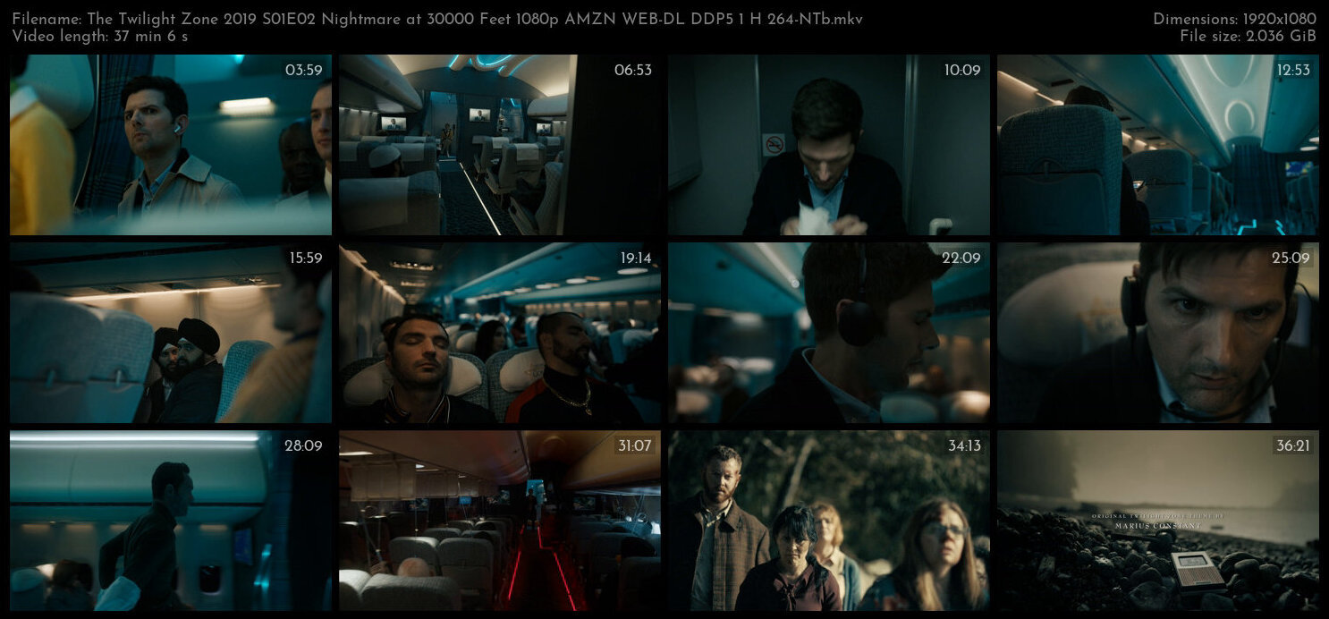 The Twilight Zone 2019 S01E02 Nightmare at 30000 Feet 1080p AMZN WEB DL DDP5 1 H 264 NTb TGx