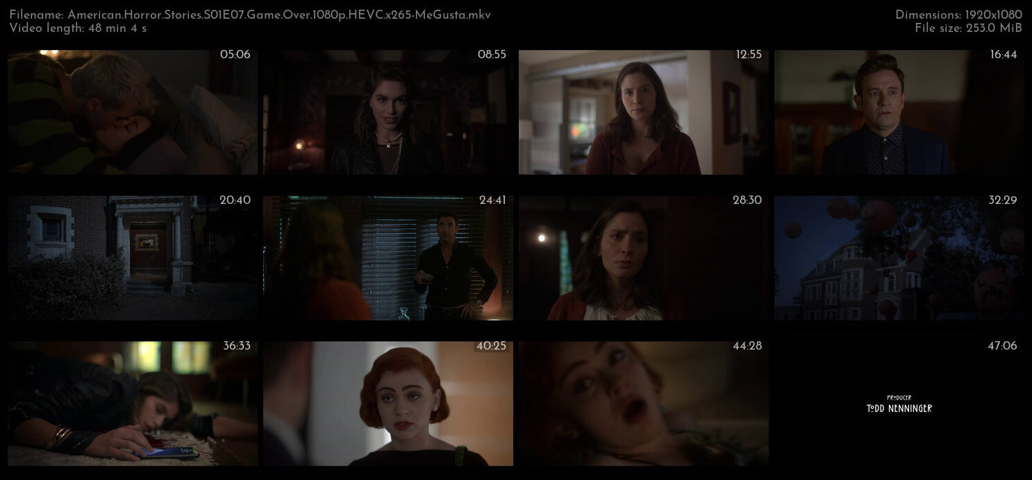 American Horror Stories S01E07 Game Over 1080p HEVC x265 MeGusta TGx