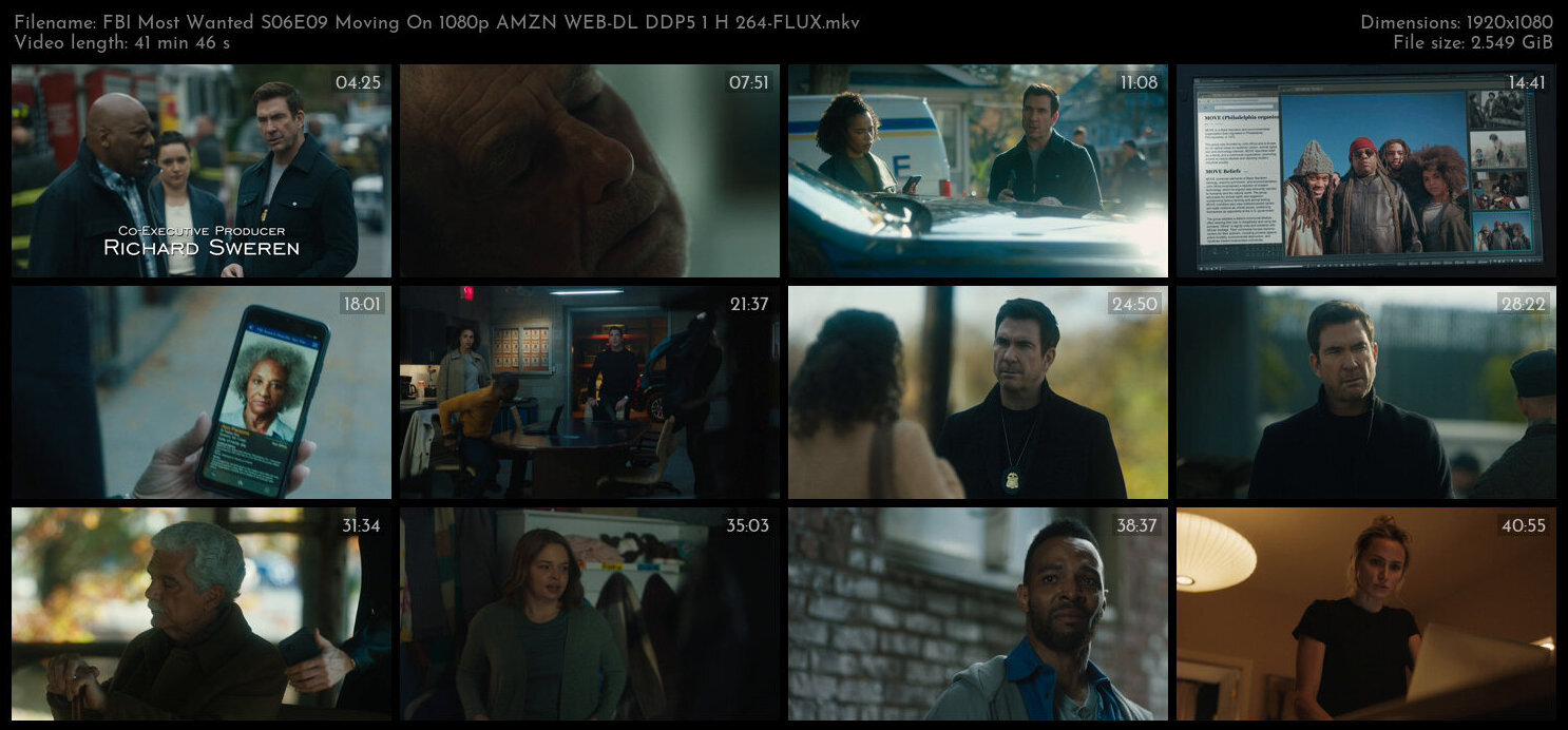 FBI Most Wanted S06E09 Moving On 1080p AMZN WEB DL DDP5 1 H 264 FLUX TGx