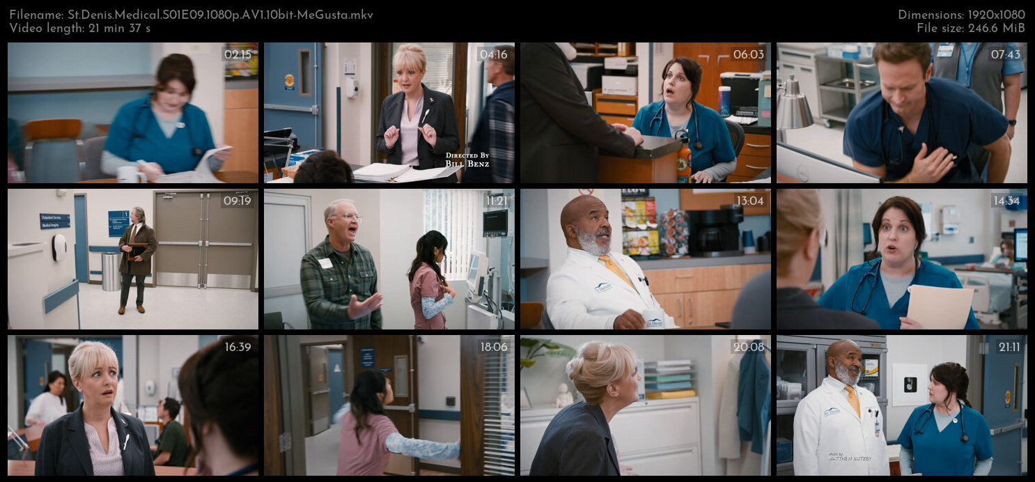 St Denis Medical S01E09 1080p AV1 10bit MeGusta TGx