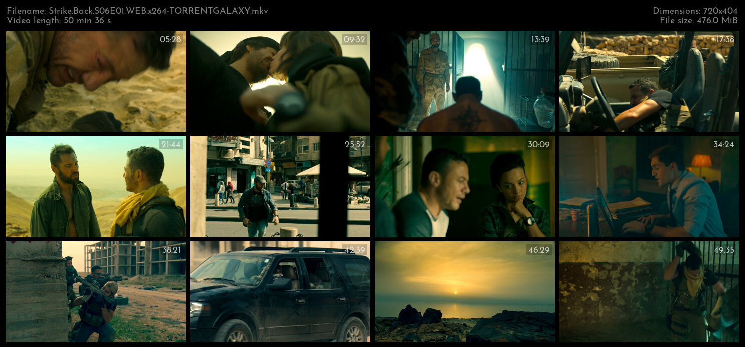 Strike Back S06E01 WEB x264 TORRENTGALAXY