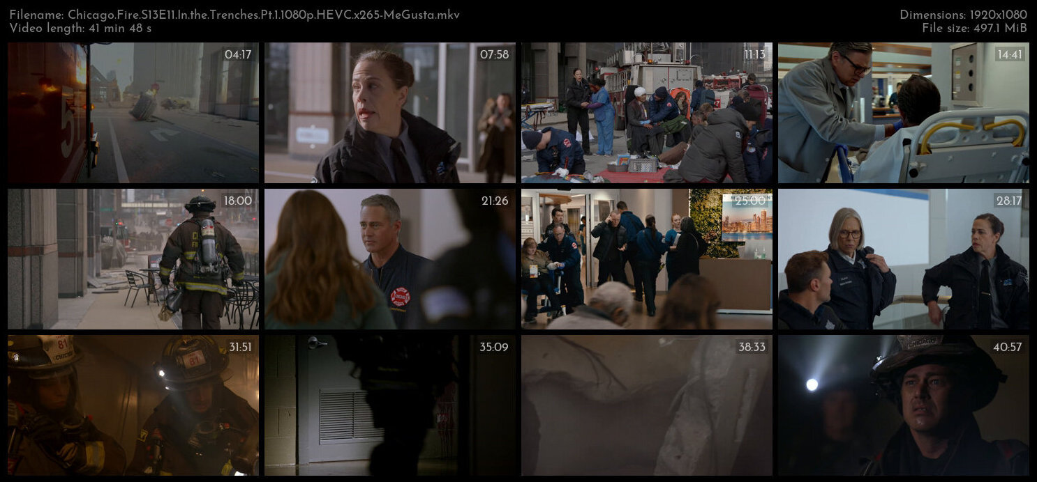 Chicago Fire S13E11 In the Trenches Pt 1 1080p HEVC x265 MeGusta TGx