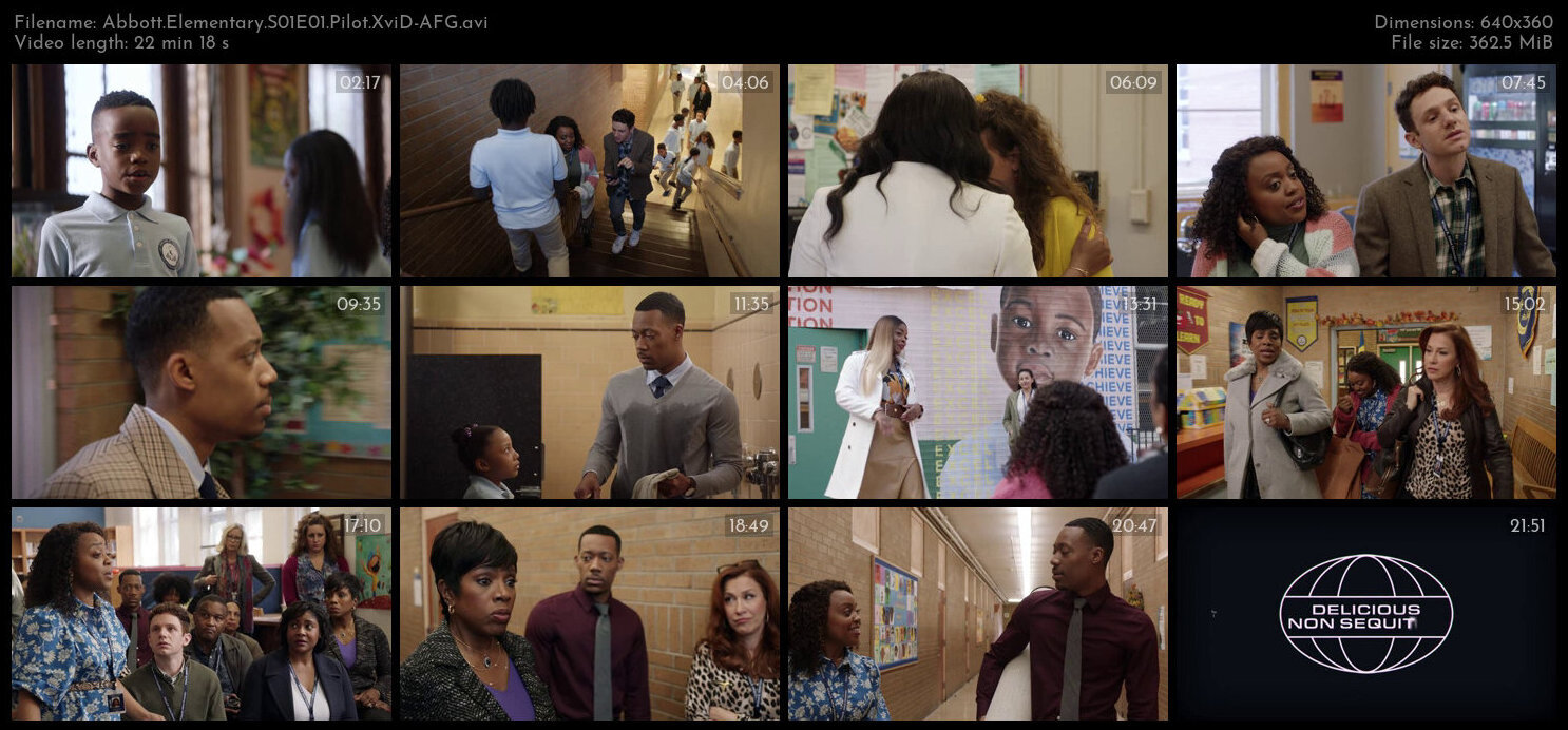 Abbott Elementary S01E01 Pilot XviD AFG TGx