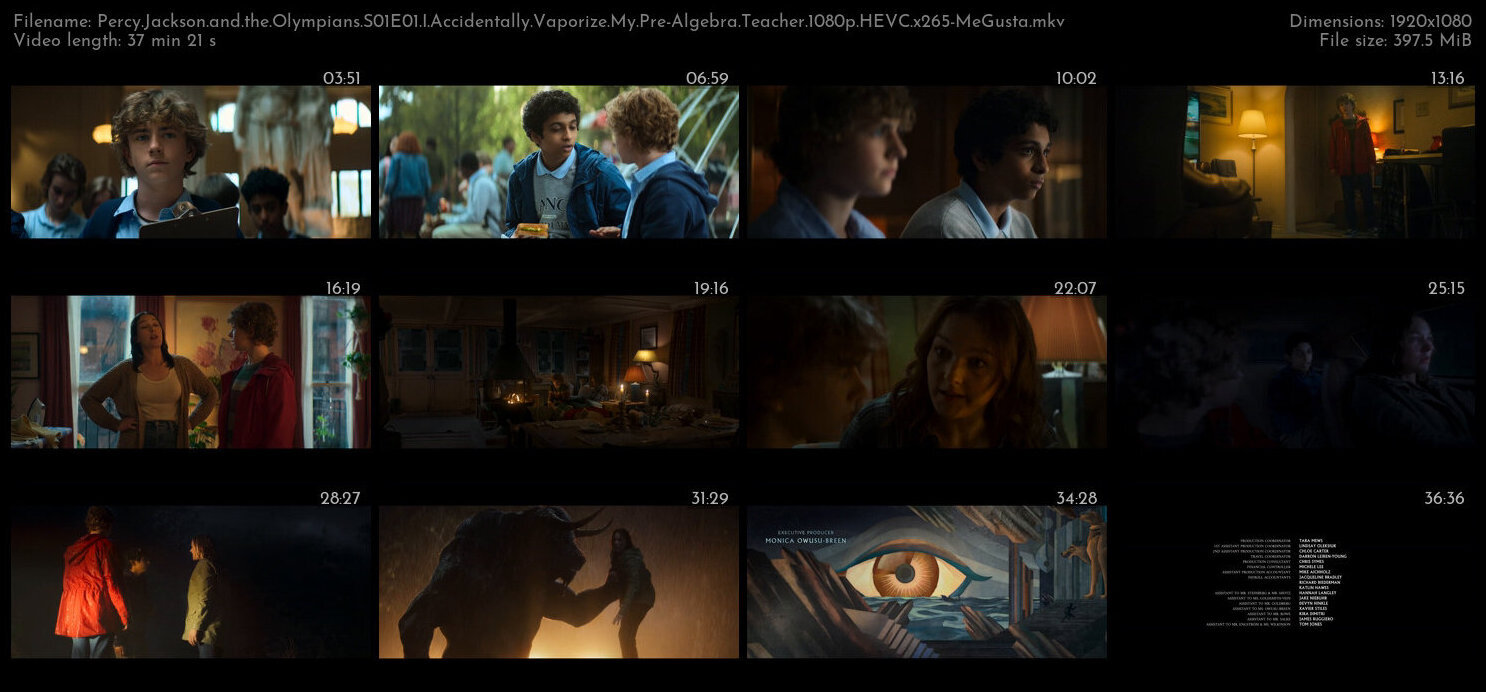 Percy Jackson and the Olympians S01E01 I Accidentally Vaporize My Pre Algebra Teacher 1080p HEVC x26