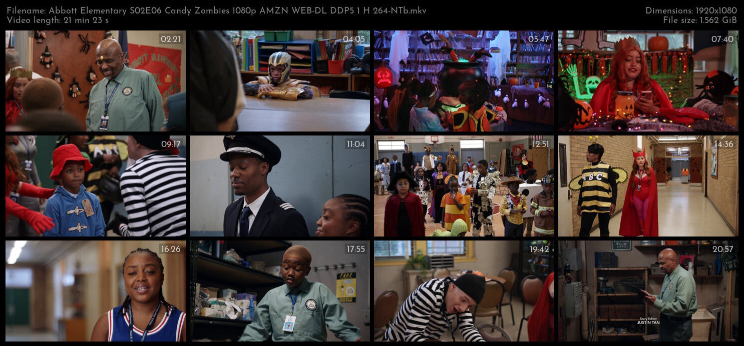 Abbott Elementary S02E06 Candy Zombies 1080p AMZN WEB DL DDP5 1 H 264 NTb TGx