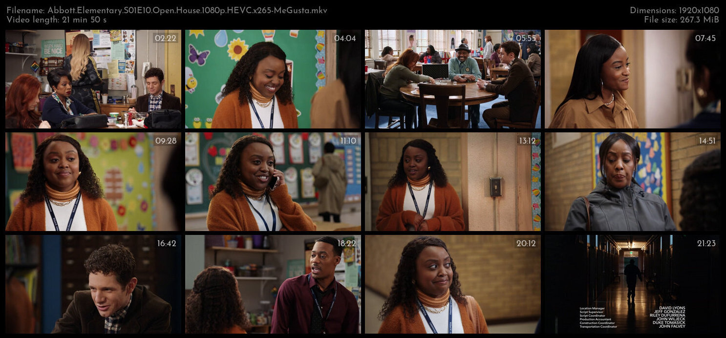 Abbott Elementary S01E10 Open House 1080p HEVC x265 MeGusta TGx