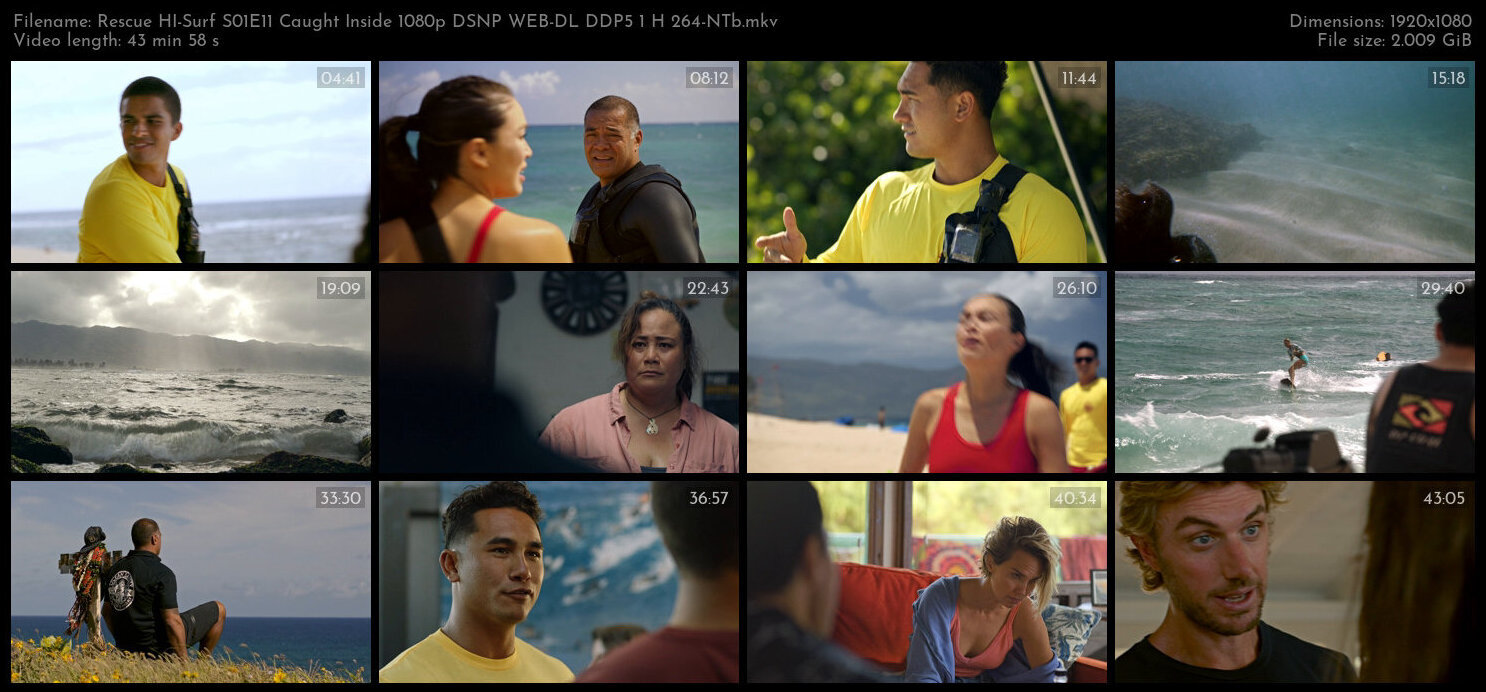 Rescue HI Surf S01E11 Caught Inside 1080p DSNP WEB DL DDP5 1 H 264 NTb TGx