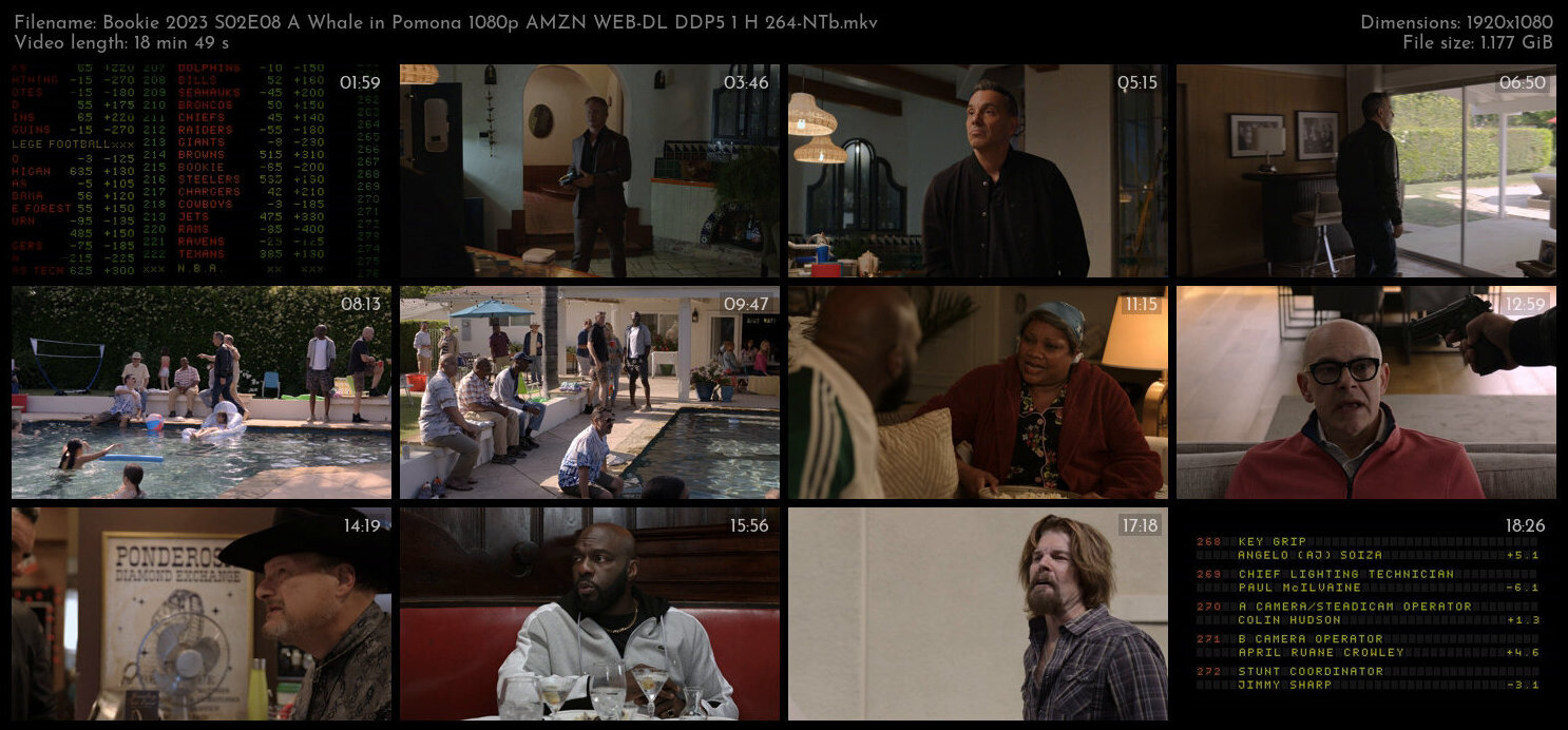 Bookie 2023 S02E08 A Whale in Pomona 1080p AMZN WEB DL DDP5 1 H 264 NTb TGx