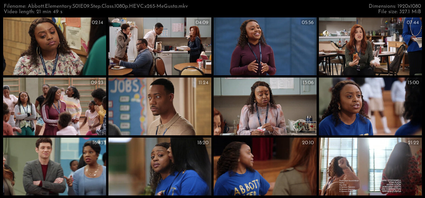 Abbott Elementary S01E09 Step Class 1080p HEVC x265 MeGusta TGx