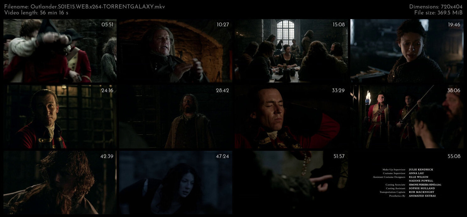 Outlander S01E15 WEB x264 TORRENTGALAXY