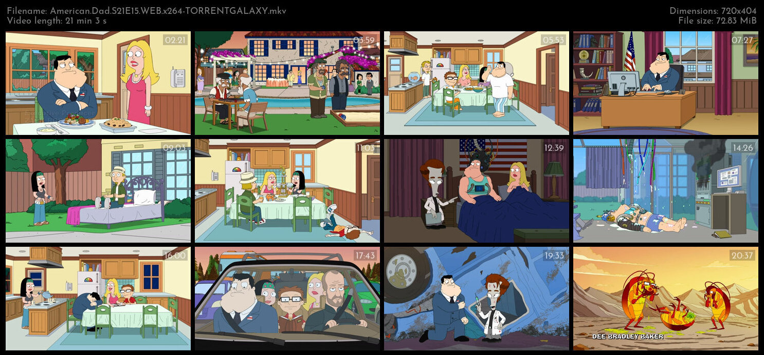 American Dad S21E15 WEB x264 TORRENTGALAXY