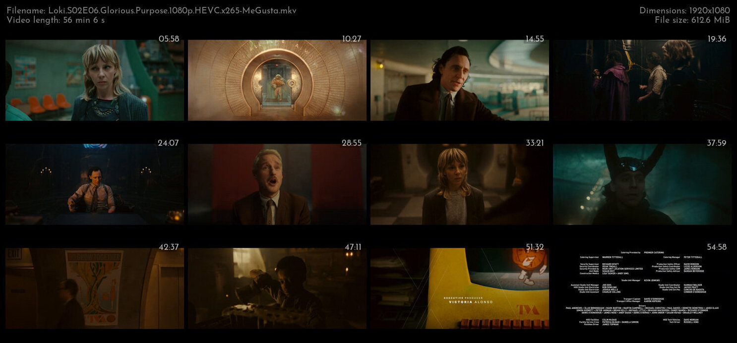 Loki S02E06 Glorious Purpose 1080p HEVC x265 MeGusta TGx