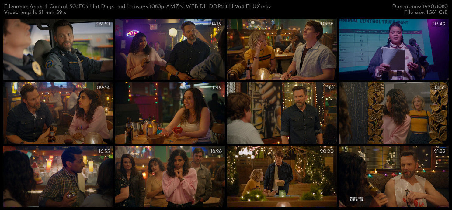 Animal Control S03E05 Hot Dogs and Lobsters 1080p AMZN WEB DL DDP5 1 H 264 FLUX TGx