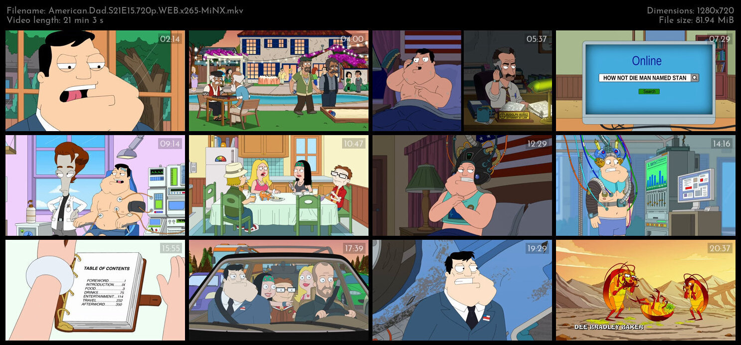 American Dad S21E15 720p WEB x265 MiNX TGx