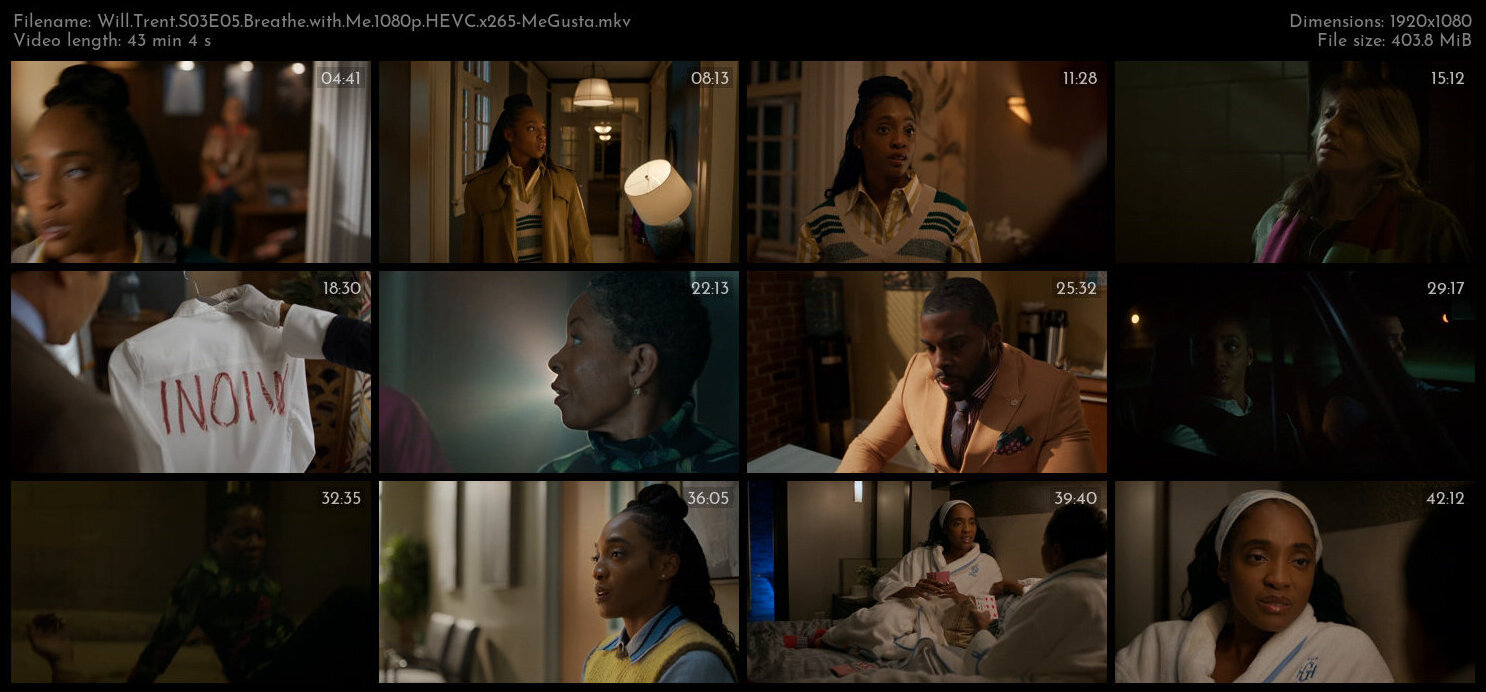 Will Trent S03E05 Breathe with Me 1080p HEVC x265 MeGusta TGx