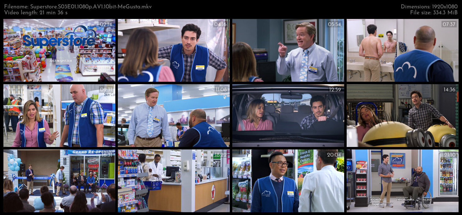 Superstore S03E01 1080p AV1 10bit MeGusta TGx