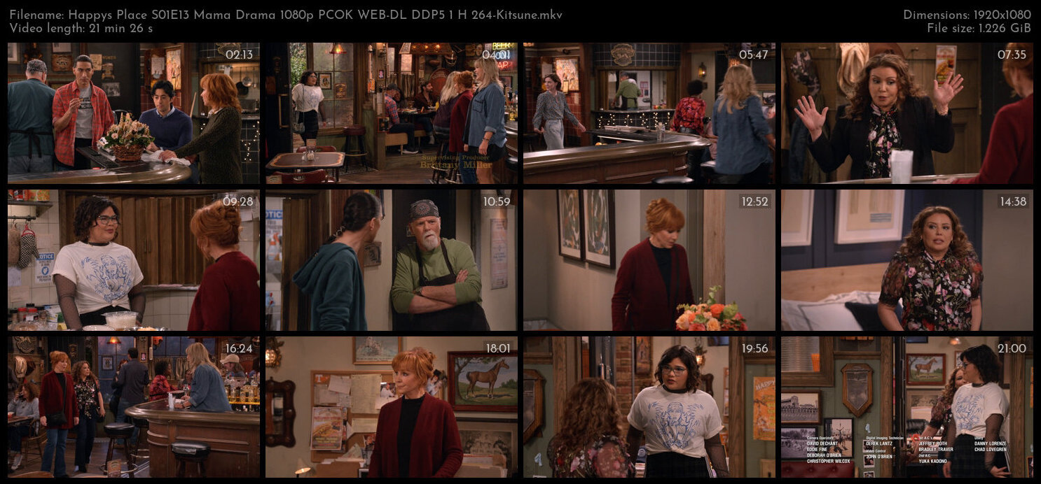 Happys Place S01E13 Mama Drama 1080p PCOK WEB DL DDP5 1 H 264 Kitsune TGx